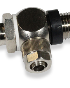 One-way restrictor cpl 1/4"